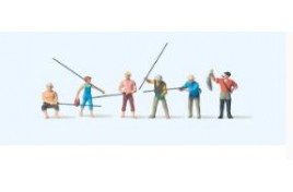 79077 Fishermen (6) N Gauge